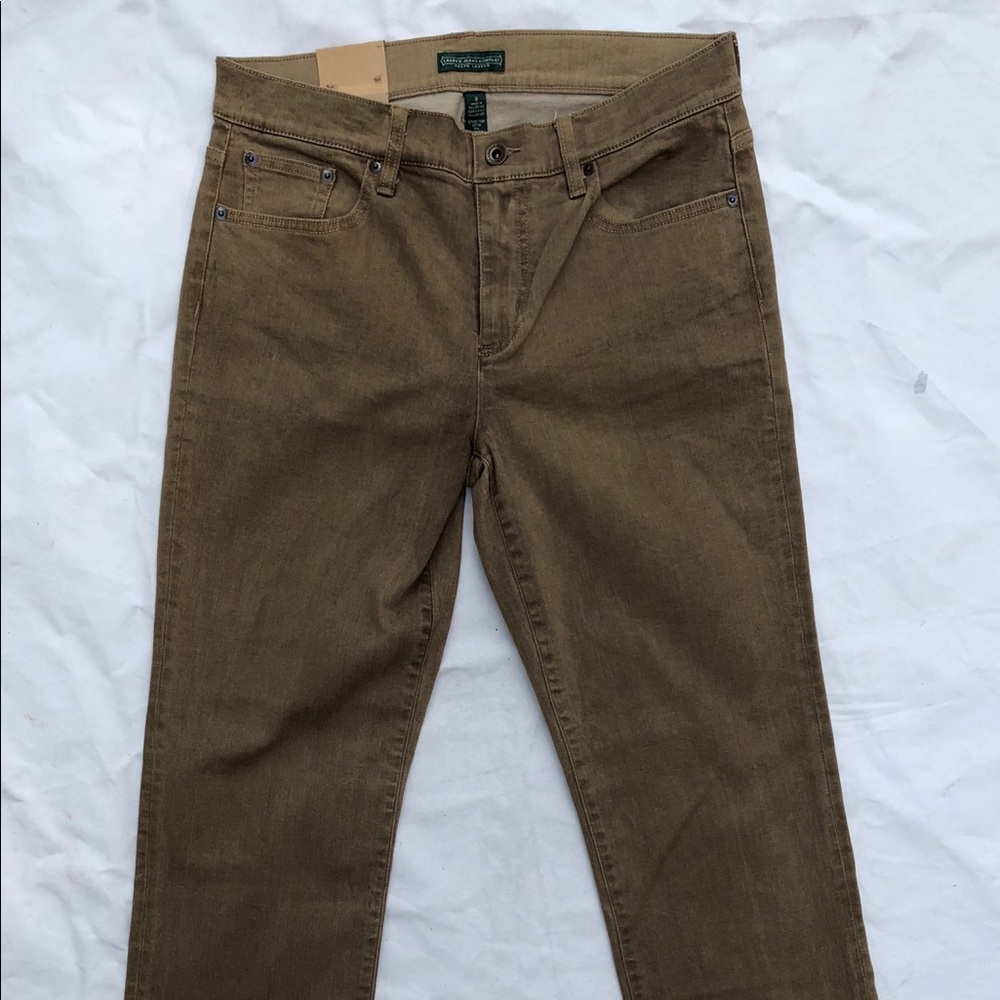 Ralph Lauren straight/stretch brown women jeans